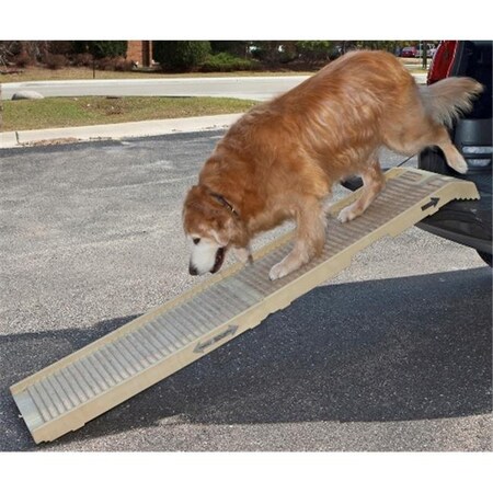 Petstep International PetSTEP International Original Folding Pet Ramp in Khaki-Tan 222K